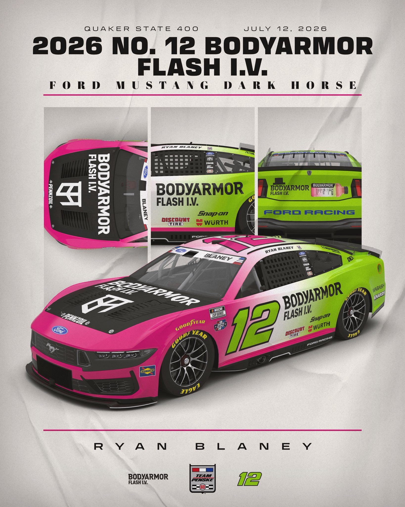Ryan Blaney Atlanta Scheme