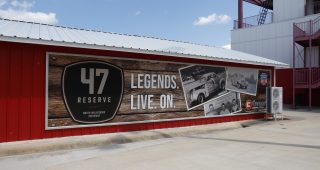 Brad Keselowski, Ben Rhodes unveil new 47 Reserve hospitality space at North Wilkesboro