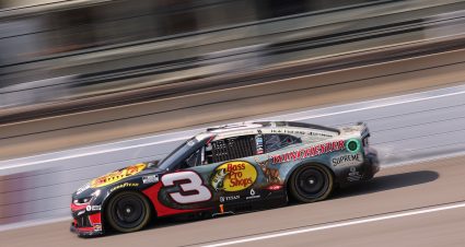 RICHMOND, VIRGINIA - AUGUST 14: Austin Dillon, driver of the #3 Bass Pro Shops/Winchester Chevrolet, drives during practice for the NASCAR Cup Series Cook Out 400 at Richmond Raceway on August 14, 2026 in Richmond, Virginia. (Photo by David Jensen/Getty Images) | Getty Images