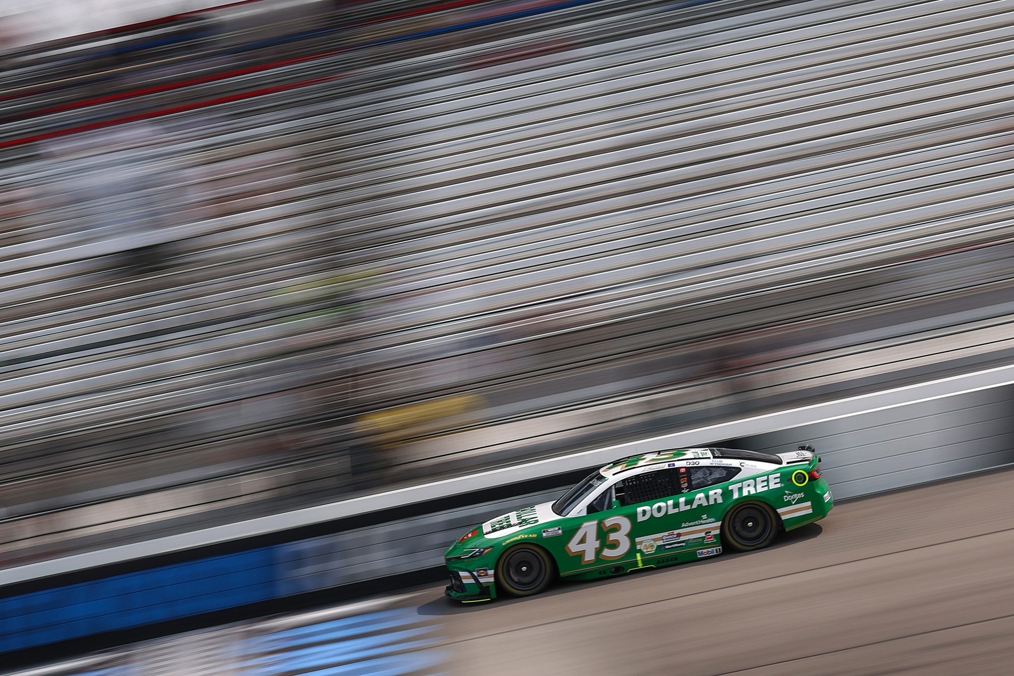 RICHMOND, VIRGINIA - AUGUST 14: Erik Jones, driver of the #43 Dollar Tree Toyota, drives during practice for the NASCAR Cup Series Cook Out 400 at Richmond Raceway on August 14, 2026 in Richmond, Virginia. (Photo by David Jensen/Getty Images) | Getty Images