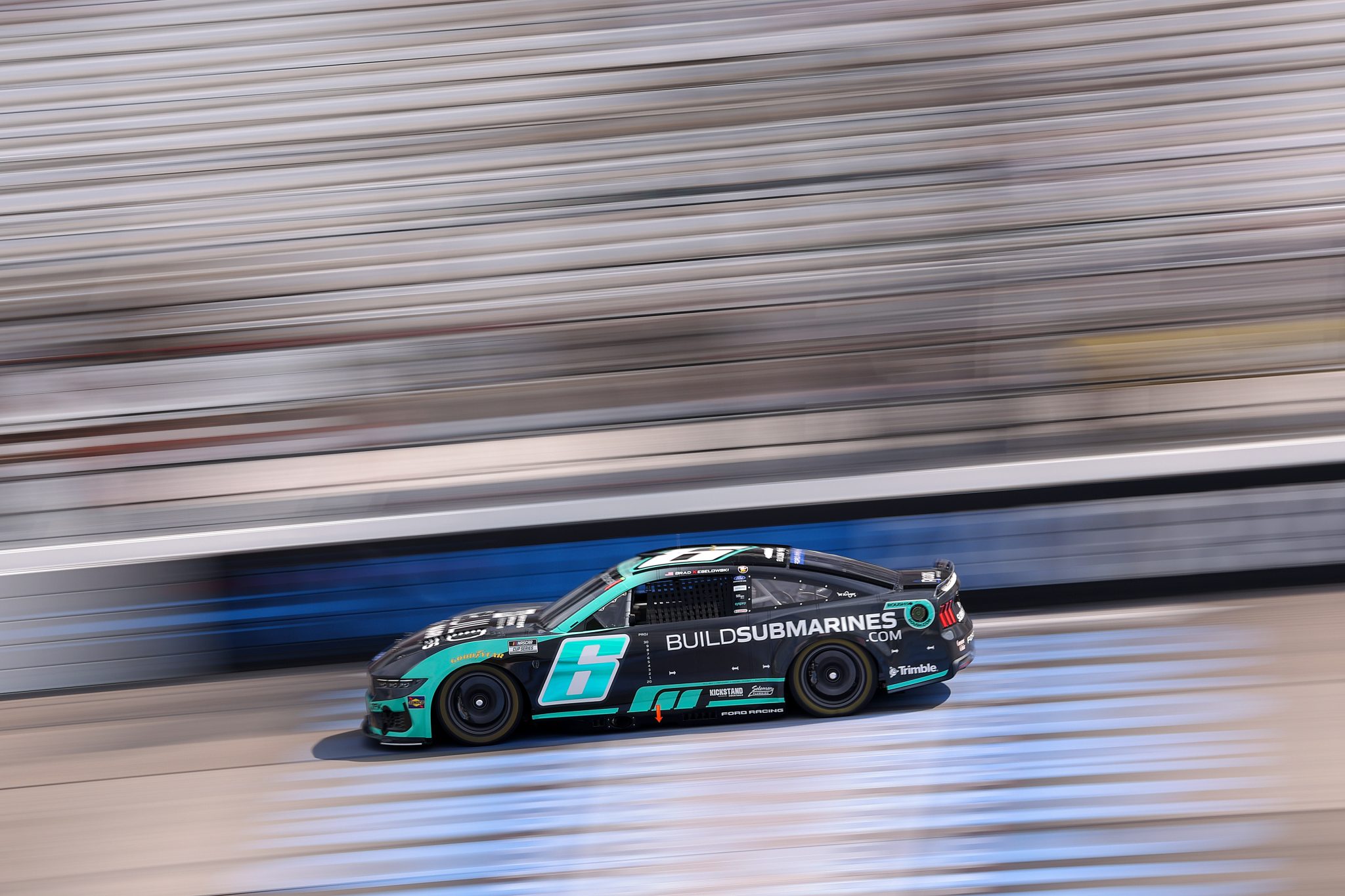 RICHMOND, VIRGINIA - AUGUST 14: Brad Keselowski, driver of the #6 BuildSubmarines.com Ford, drives during practice for the NASCAR Cup Series Cook Out 400 at Richmond Raceway on August 14, 2026 in Richmond, Virginia. (Photo by David Jensen/Getty Images) | Getty Images