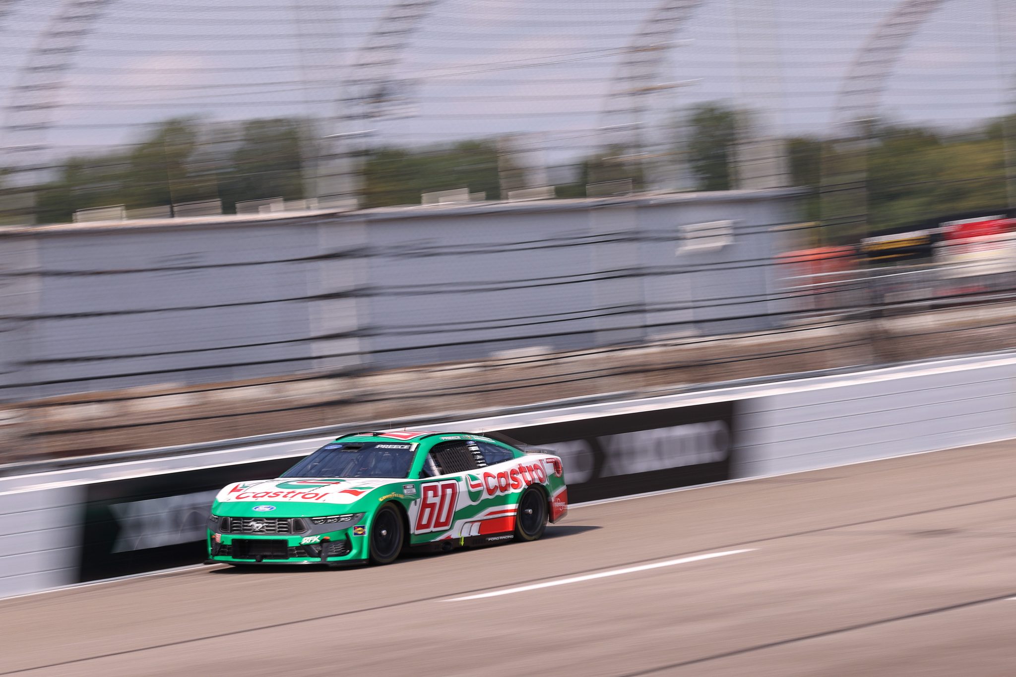 RICHMOND, VIRGINIA - AUGUST 14: Ryan Preece, driver of the #60 Castrol Ford, drives during practice for the NASCAR Cup Series Cook Out 400 at Richmond Raceway on August 14, 2026 in Richmond, Virginia. (Photo by David Jensen/Getty Images) | Getty Images