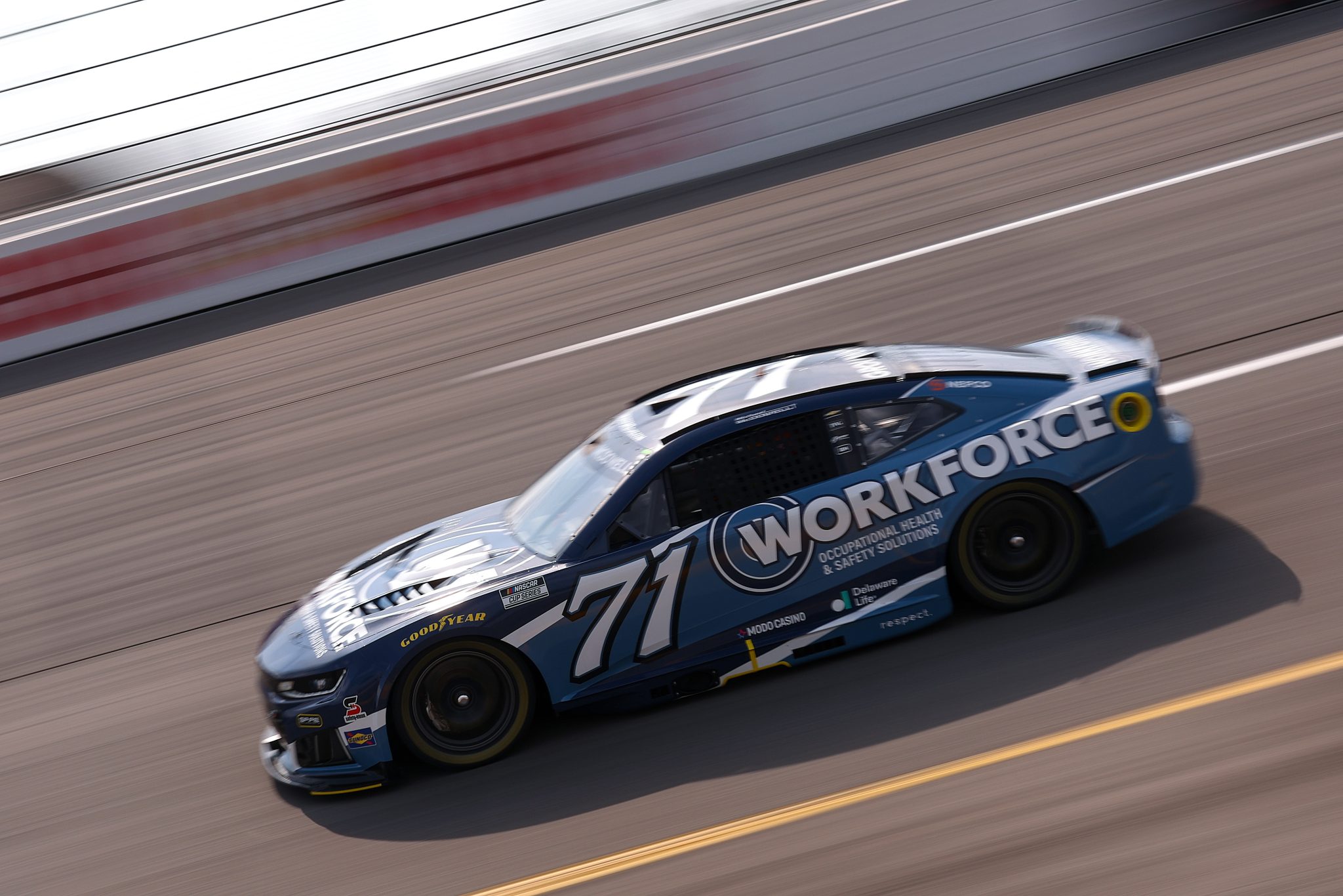 RICHMOND, VIRGINIA - AUGUST 14: Michael McDowell, driver of the #71 Workforce Chevrolet, drives during practice for the NASCAR Cup Series Cook Out 400 at Richmond Raceway on August 14, 2026 in Richmond, Virginia. (Photo by David Jensen/Getty Images) | Getty Images