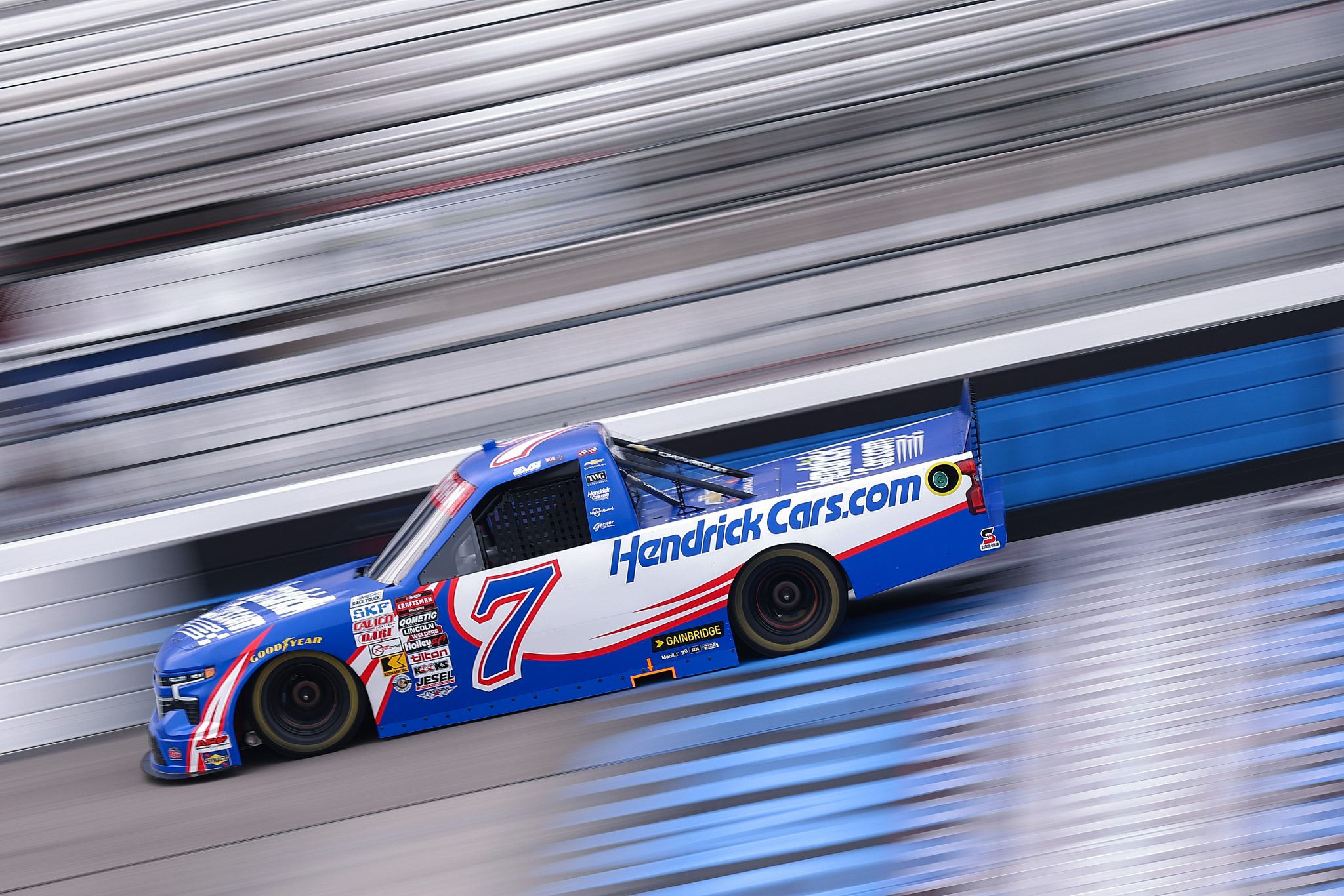 RICHMOND, VIRGINIA - AUGUST 14: Shane Van Gisbergen, driver of the #7 HendrickCars.com Chevrolet, drives during practice for the NASCAR Craftsman Truck Series Black's Tire 250 presented by BTS Rewards at Richmond Raceway on August 14, 2026 in Richmond, Virginia. (Photo by David Jensen/Getty Images) | Getty Images