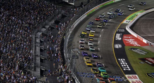 RICHMOND, VIRGINIA - AUGUST 15: A general view of racing during the NASCAR Cup Series Cook Out 400 at Richmond Raceway on August 15, 2026 in Richmond, Virginia. (Photo by Jonathan Bachman/Getty Images) | Getty Images