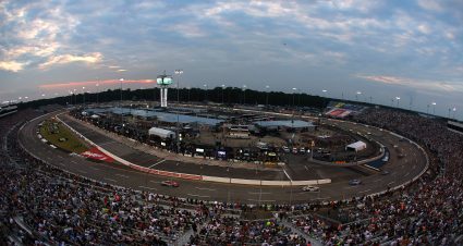 RICHMOND, VIRGINIA - AUGUST 15: A general view of racing during the NASCAR Cup Series Cook Out 400 at Richmond Raceway on August 15, 2026 in Richmond, Virginia. (Photo by David Jensen/Getty Images) | Getty Images