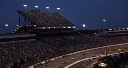 RICHMOND, VIRGINIA - AUGUST 15: A general view of racing during the NASCAR Cup Series Cook Out 400 at Richmond Raceway on August 15, 2026 in Richmond, Virginia. (Photo by David Jensen/Getty Images) | Getty Images