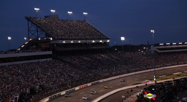 RICHMOND, VIRGINIA - AUGUST 15: A general view of racing during the NASCAR Cup Series Cook Out 400 at Richmond Raceway on August 15, 2026 in Richmond, Virginia. (Photo by David Jensen/Getty Images) | Getty Images