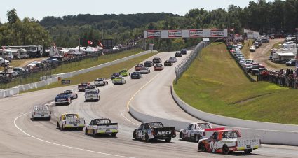 BOWMANVILLE, ON - AUGUST 25:  The start of the Chevrolet Silverado 250 Gander Nascar Outdoor Truck Series event at Canadian Tire Motorsport Park on August 25, 2019 in Bowmanville, Ontario, Canada. (Photo by Claus Andersen/Getty Images) *** Local Caption *** | Getty Images