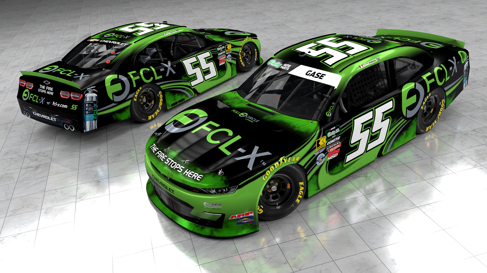Joey Gase Daytona Scheme