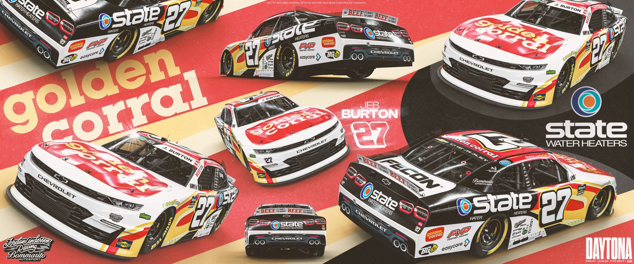 Jeb Burton Daytona Scheme