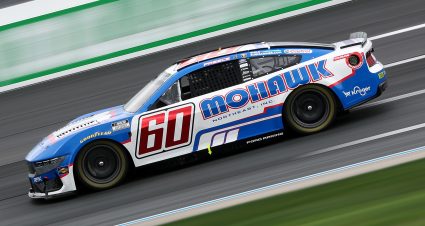 LOUDON, NEW HAMPSHIRE - AUGUST 22: Ryan Preece, driver of the #60 Mohawk Northeast Inc. Ford, drives during practice for the NASCAR Cup Series Dollar Tree 301at New Hampshire Motor Speedway on August 22, 2026 in Loudon, New Hampshire. (Photo by Meg Oliphant/Getty Images) | Getty Images