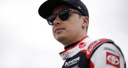 LOUDON, NEW HAMPSHIRE - AUGUST 22: Christopher Bell, driver of the #20 Rheem Toyota, looks on during practice for the NASCAR Cup Series Dollar Tree 301at New Hampshire Motor Speedway on August 22, 2026 in Loudon, New Hampshire. (Photo by Sean Gardner/Getty Images) | Getty Images