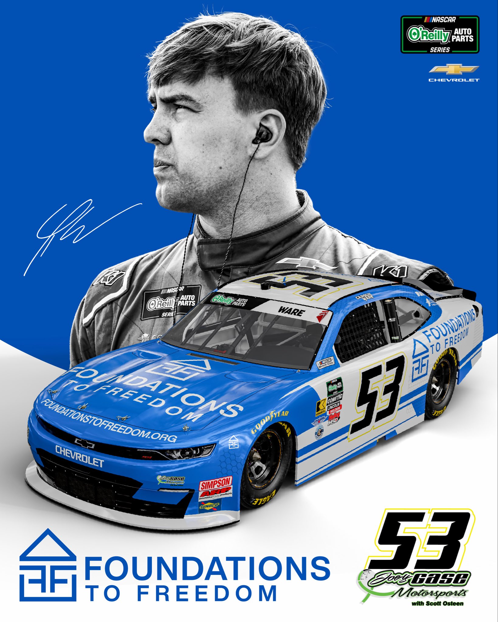 Carson Ware Daytona Scheme