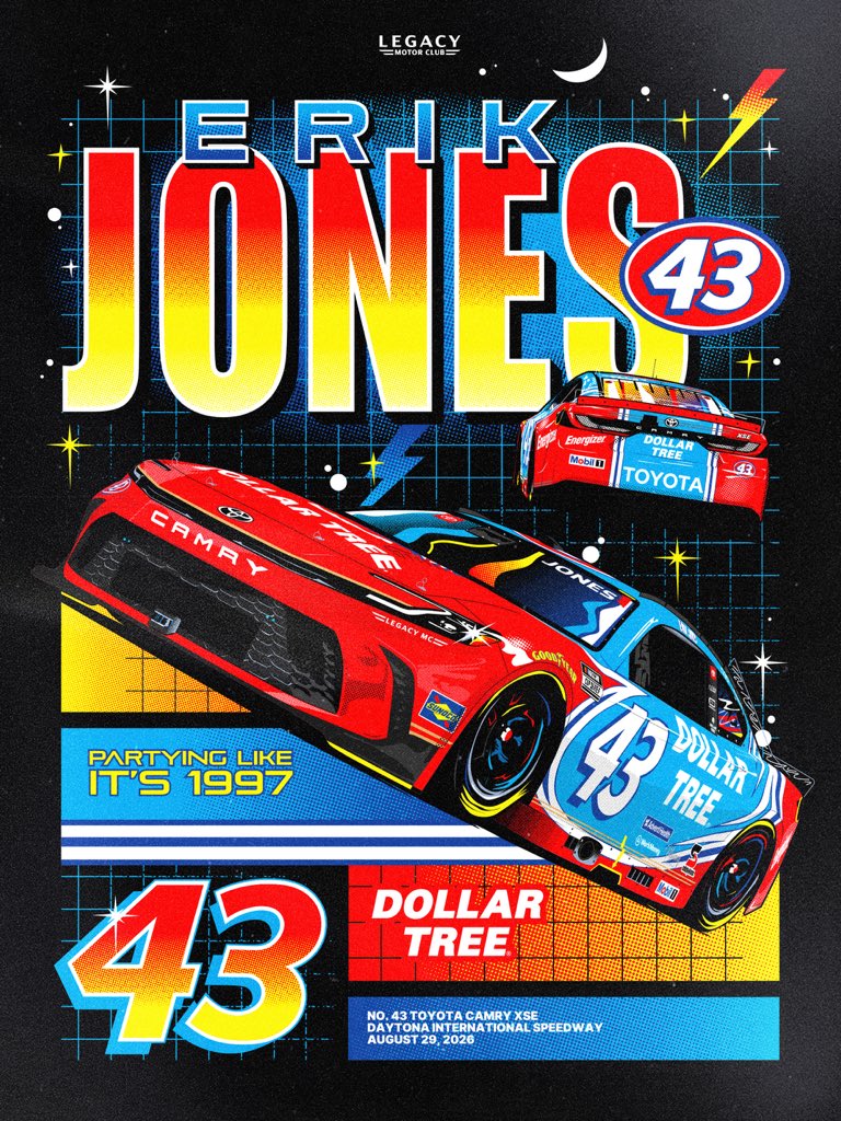 Erik Jones Daytona Scheme