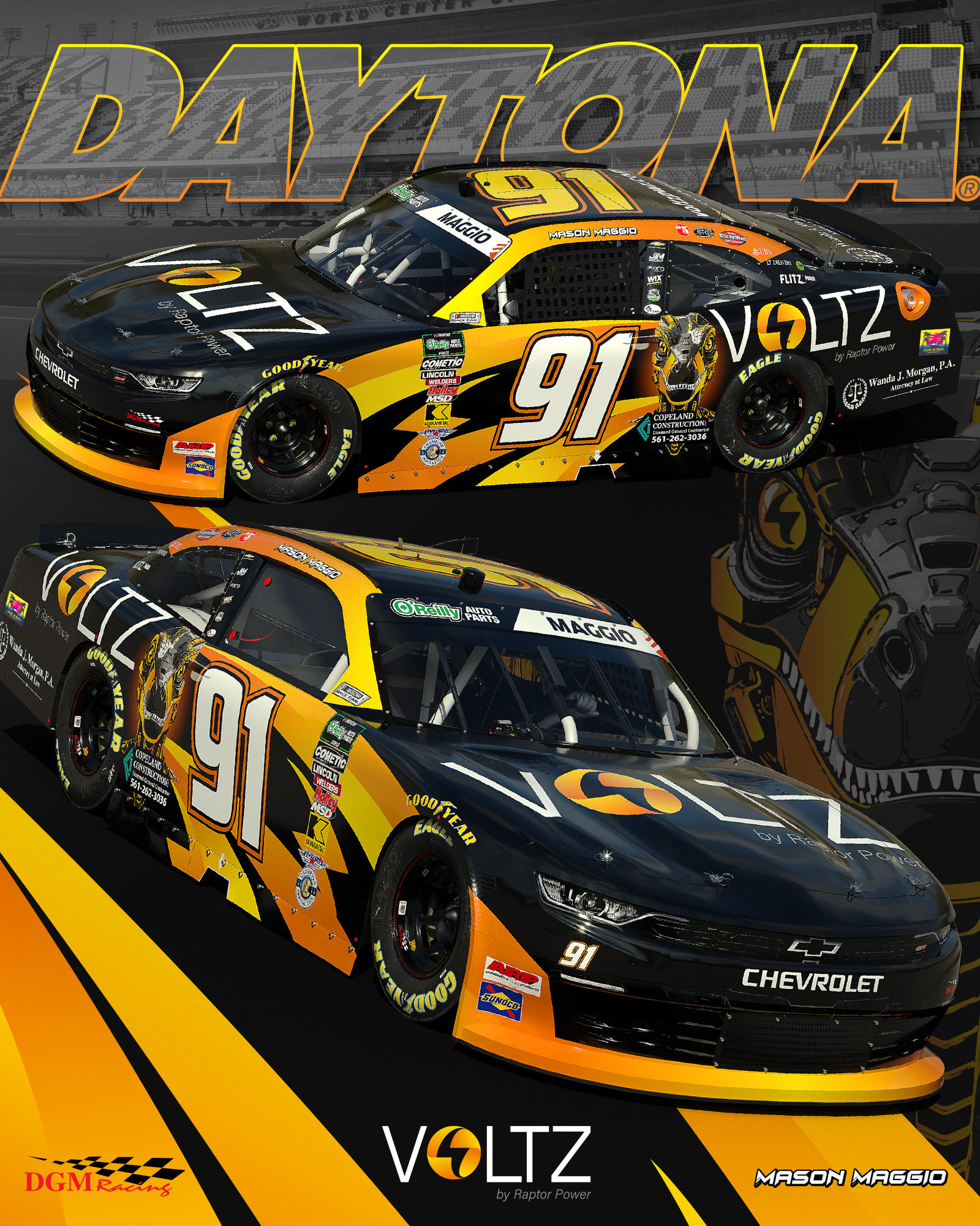 Mason Maggio Daytona Scheme