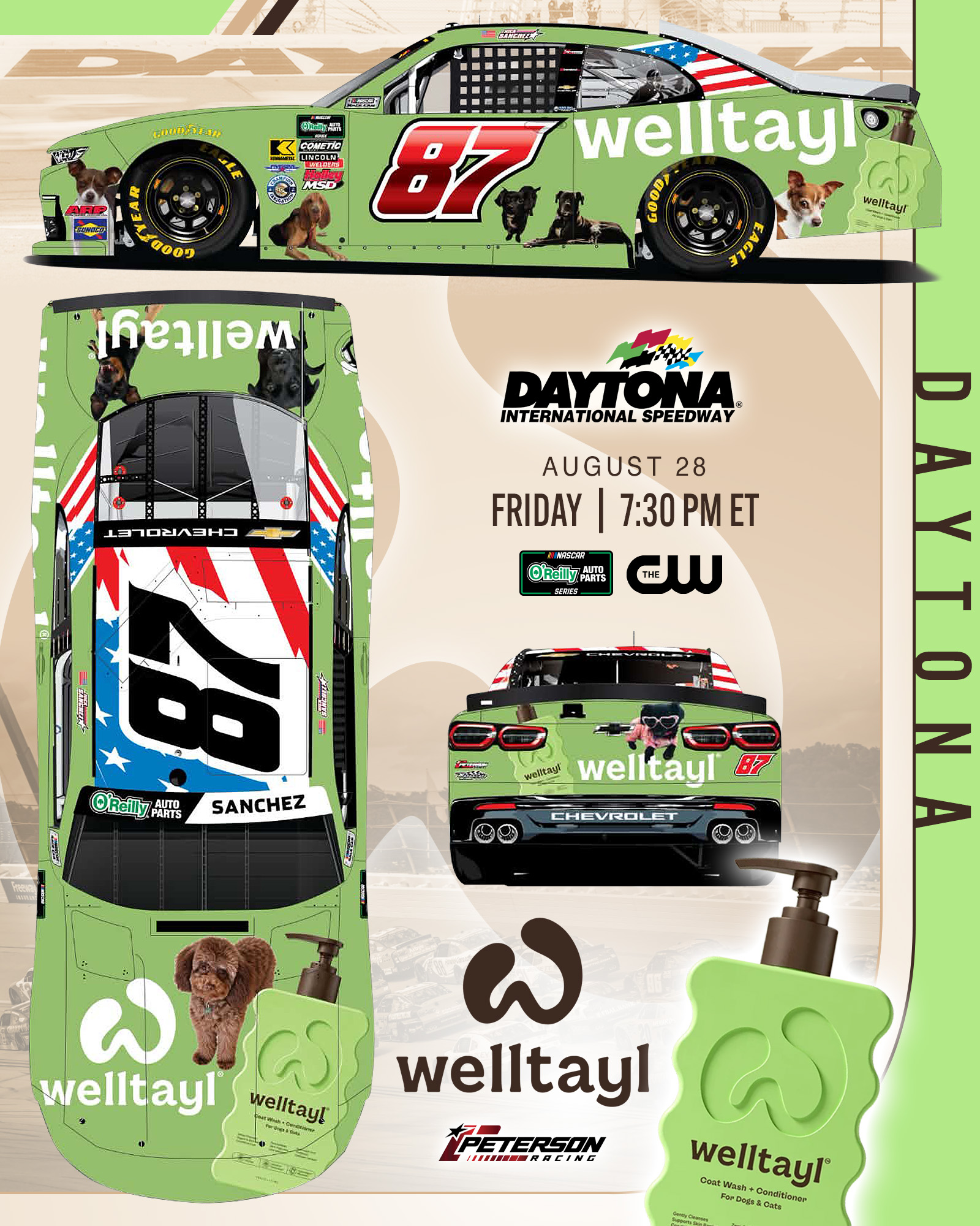 Nick Sanchez Daytona Scheme