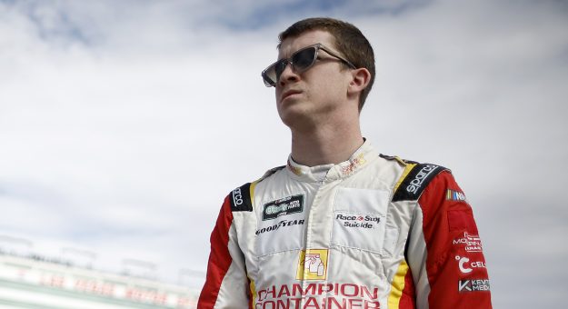 LAS VEGAS, NEVADA - MARCH 14: Daniel Dye, driver of the #52 Champion Container Ford, looks on during practice for the NASCAR O'Reilly Auto Parts Series The LiUNA!  at Las Vegas Motor Speedway on March 14, 2026 in Las Vegas, Nevada. (Photo by Sean Gardner/Getty Images) | Getty Images
