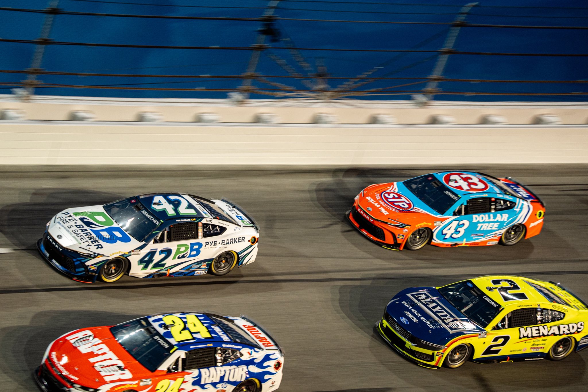 2026 Daytona2 42 Nemechek Pye Barker