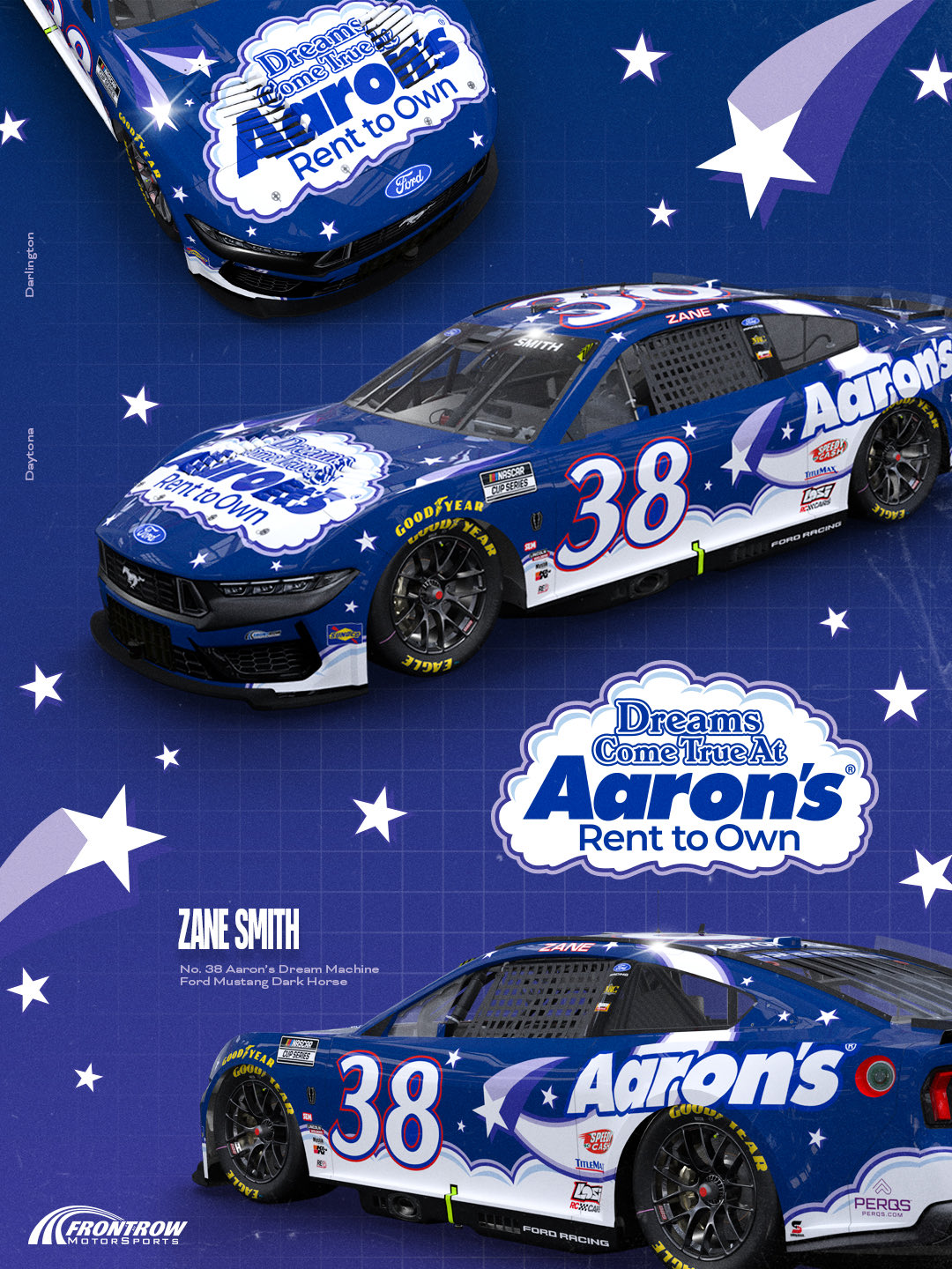 Zane Smith Daytona, Darlington Scheme