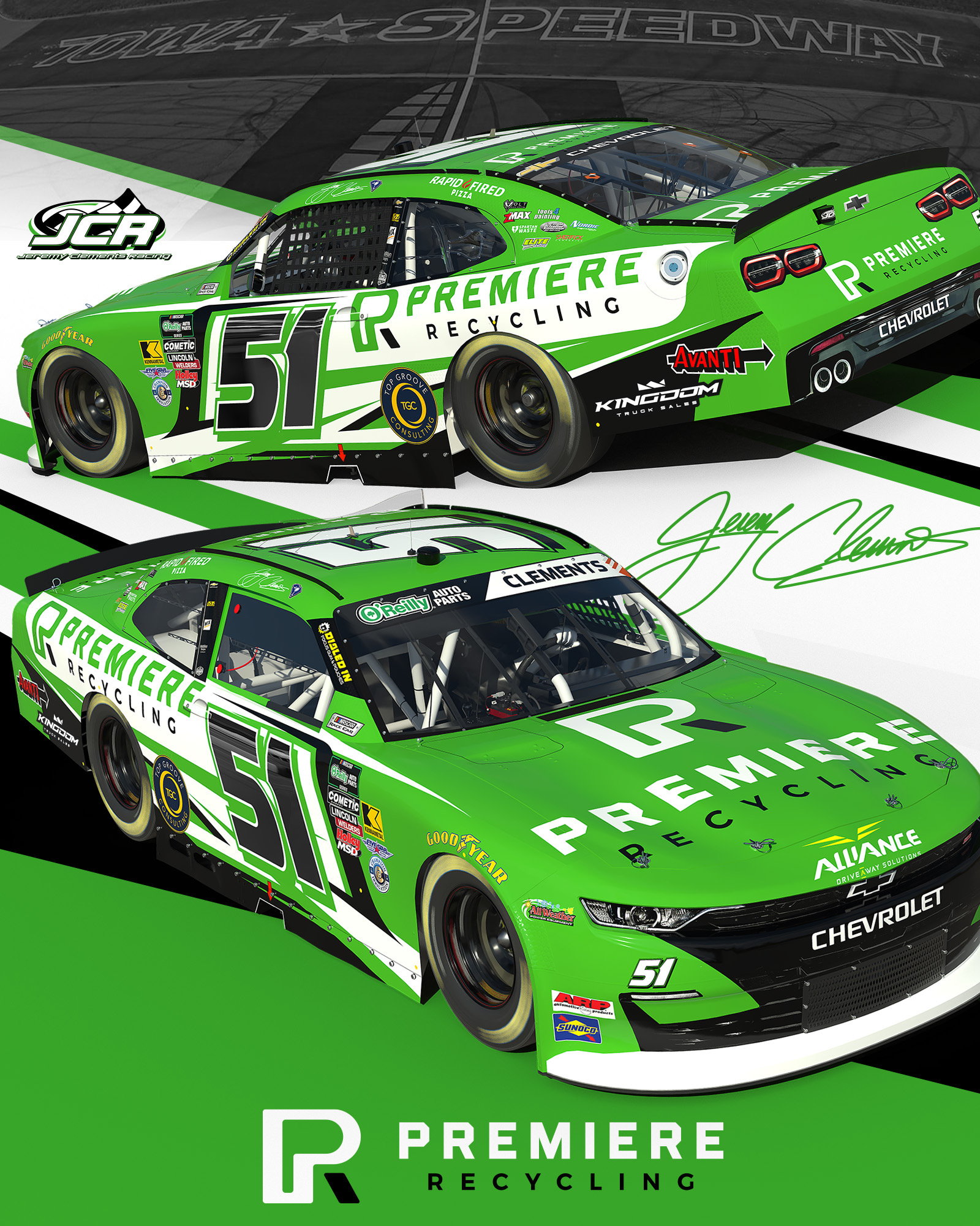 Jeremy Clements Iowa Scheme