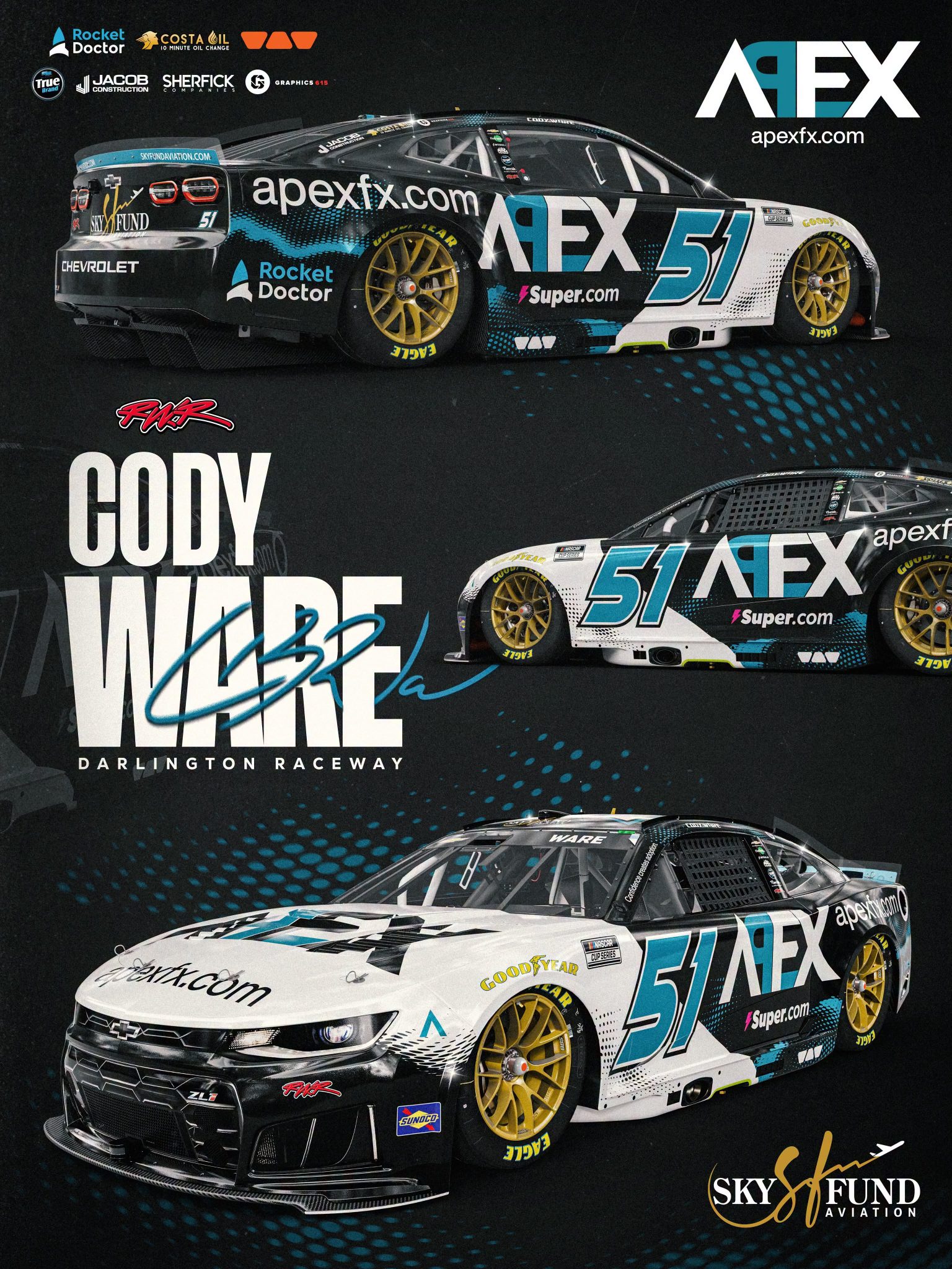 2026 Darlington2 51 Apex Ware