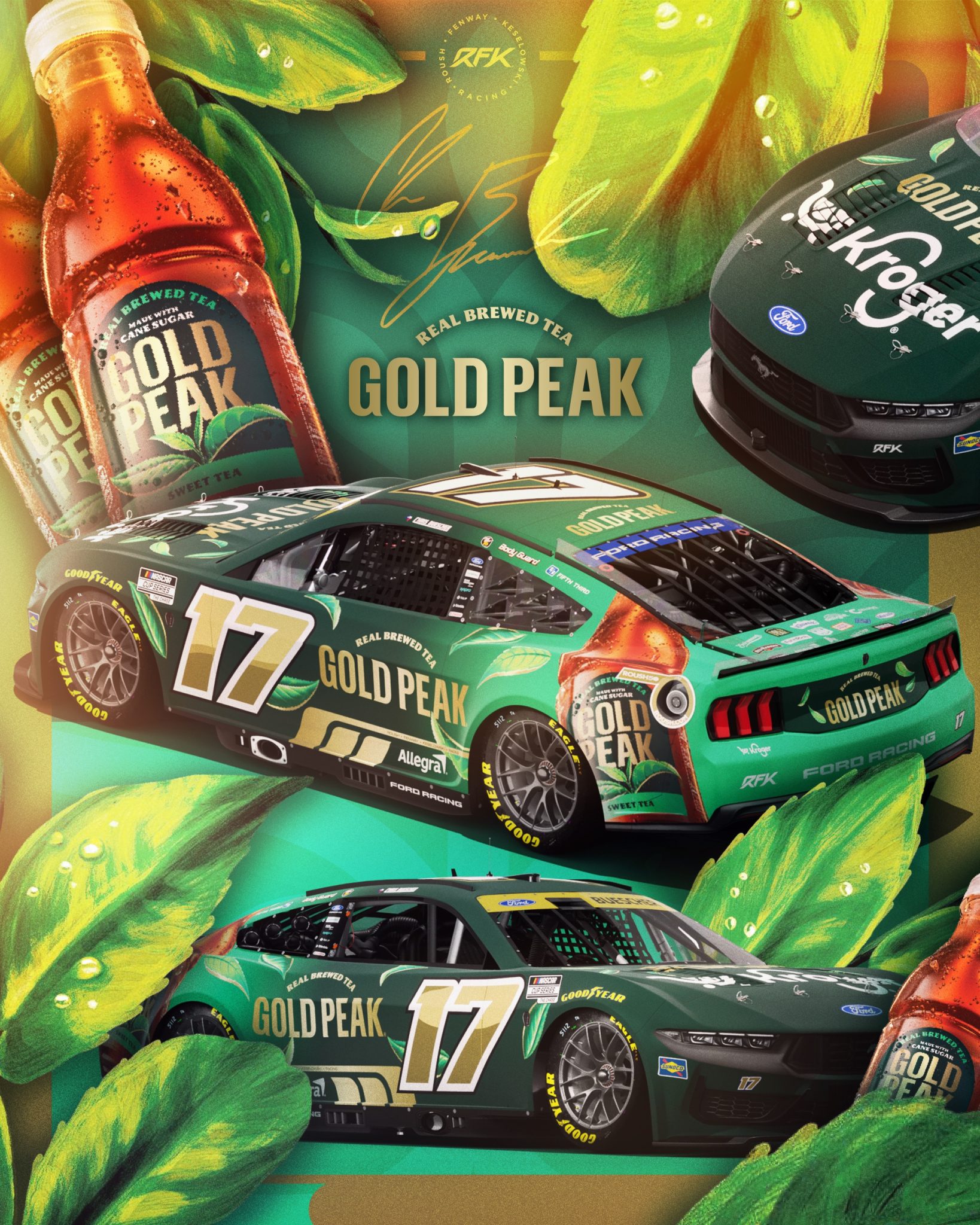 2026 Darlington2 Buescher 17 Gold Peak