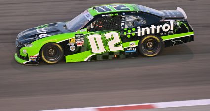 MADISON, ILLINOIS - SEPTEMBER 12: Ryan Ellis, driver of the #02 Introl Chevrolet, drives during the NASCAR O'Reilly Auto Parts Series Nu Way 225 Powered by Bobcat and Sauced by Blues Hog at WWT Raceway on September 12, 2026 in Madison, Illinois. (Photo by Amy Kontras/Getty Images) | Getty Images