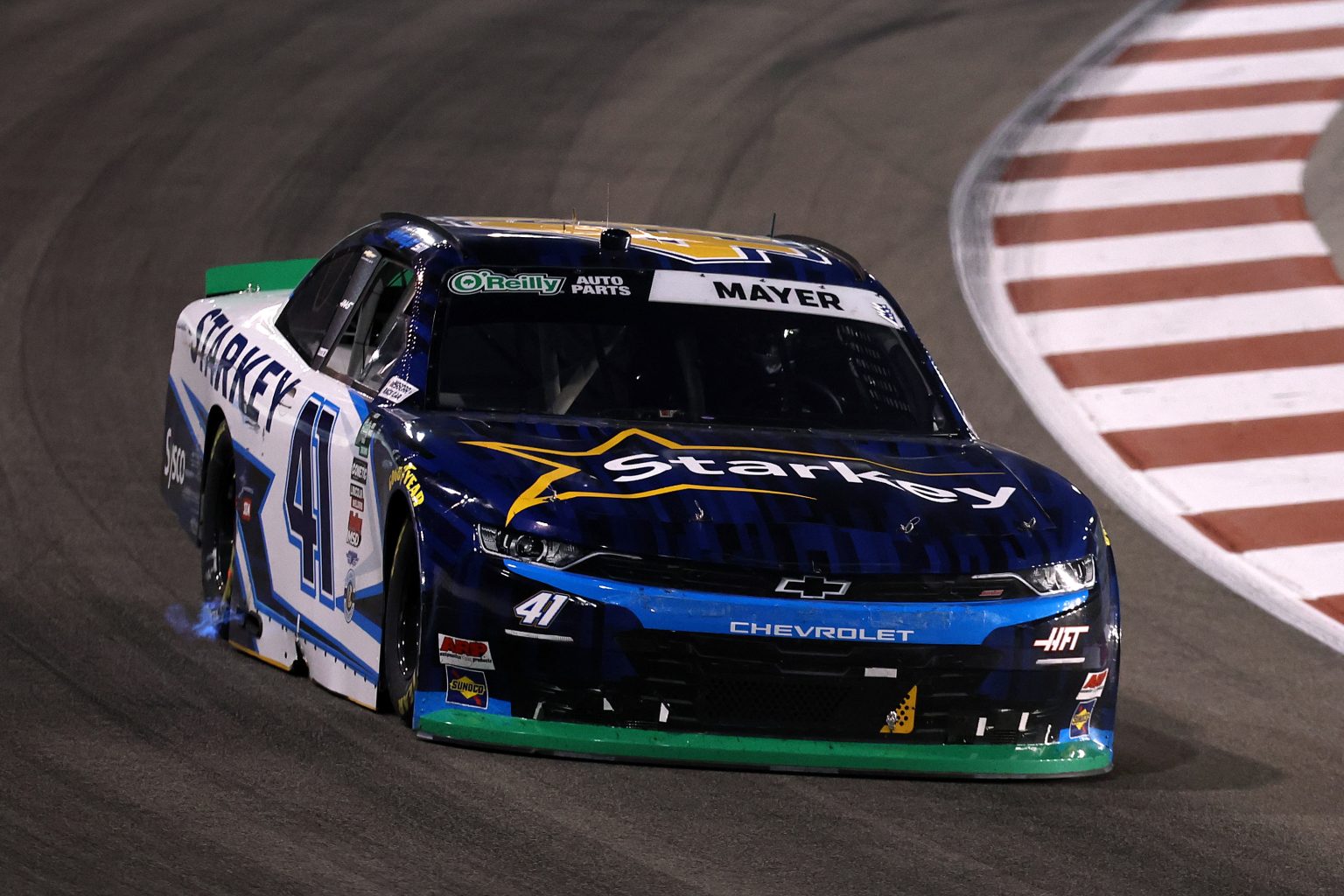 Sam Mayer 2026 #41 Haas Factory Team O'Reilly Auto Parts Series Paint Schemes ...