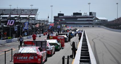 MADISON, ILLINOIS - SEPTEMBER 13: A general view of the grid prior to the NASCAR Cup Series Enjoy Illinois 300 at WWT Raceway on September 13, 2026 in Madison, Illinois. (Photo by Jeff Curry/Getty Images) | Getty Images