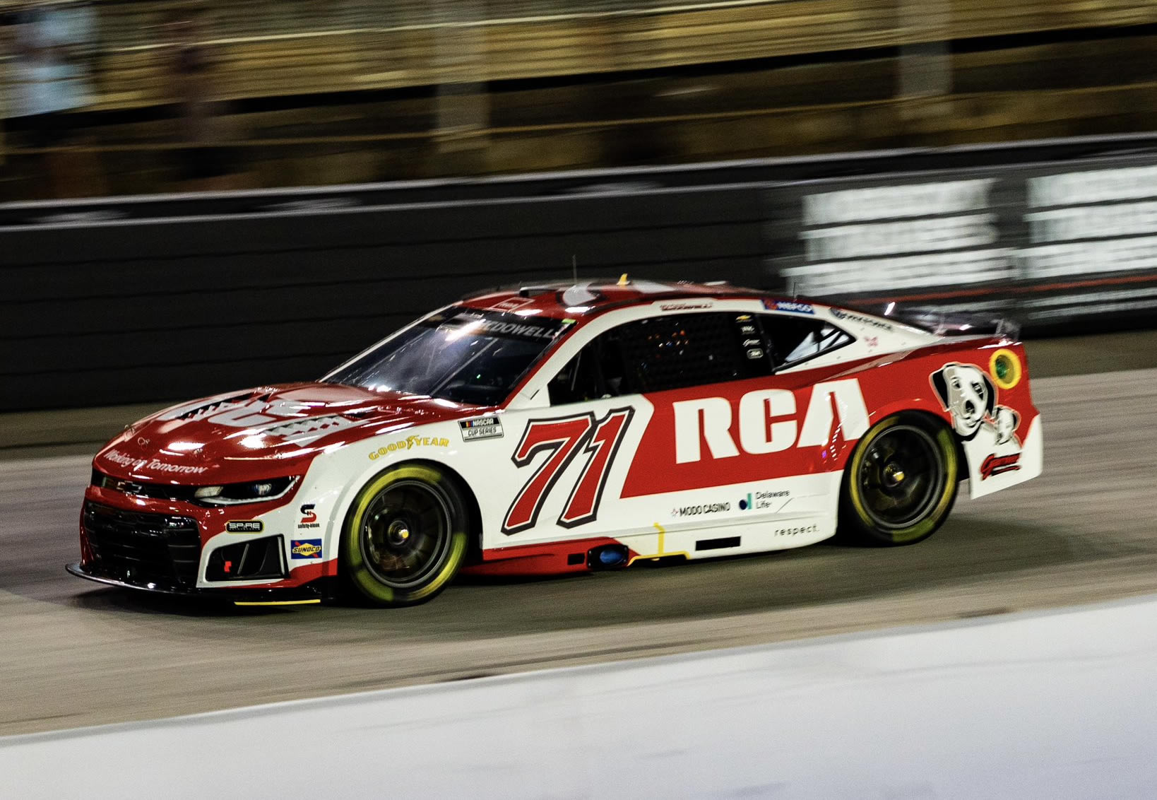 BRISTOL, TN – SEPTEMBER 19: Michael McDowell, driver of the #71 Go Bowling Chevrolet, drives during the NASCAR Cup Series Bass Pro Shops Night Race at Bristol Motor Speedway on September 19, 2026 in Bristol, Tennessee. (Photo from Spire Motorsports)