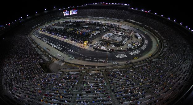 BRISTOL, TENNESSEE - SEPTEMBER 19: A general view of racing during the NASCAR Cup Series Bass Pro Shops Night Race at Bristol Motor Speedway on September 19, 2026 in Bristol, Tennessee. (Photo by Jonathan Bachman/Getty Images) | Getty Images