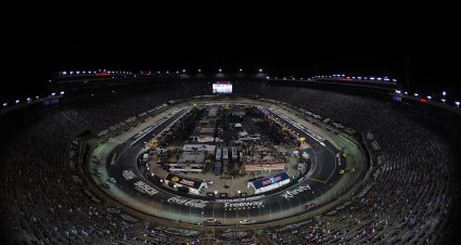 BRISTOL, TENNESSEE - SEPTEMBER 19: A general view of racing during the NASCAR Cup Series Bass Pro Shops Night Race at Bristol Motor Speedway on September 19, 2026 in Bristol, Tennessee. (Photo by Jonathan Bachman/Getty Images) | Getty Images