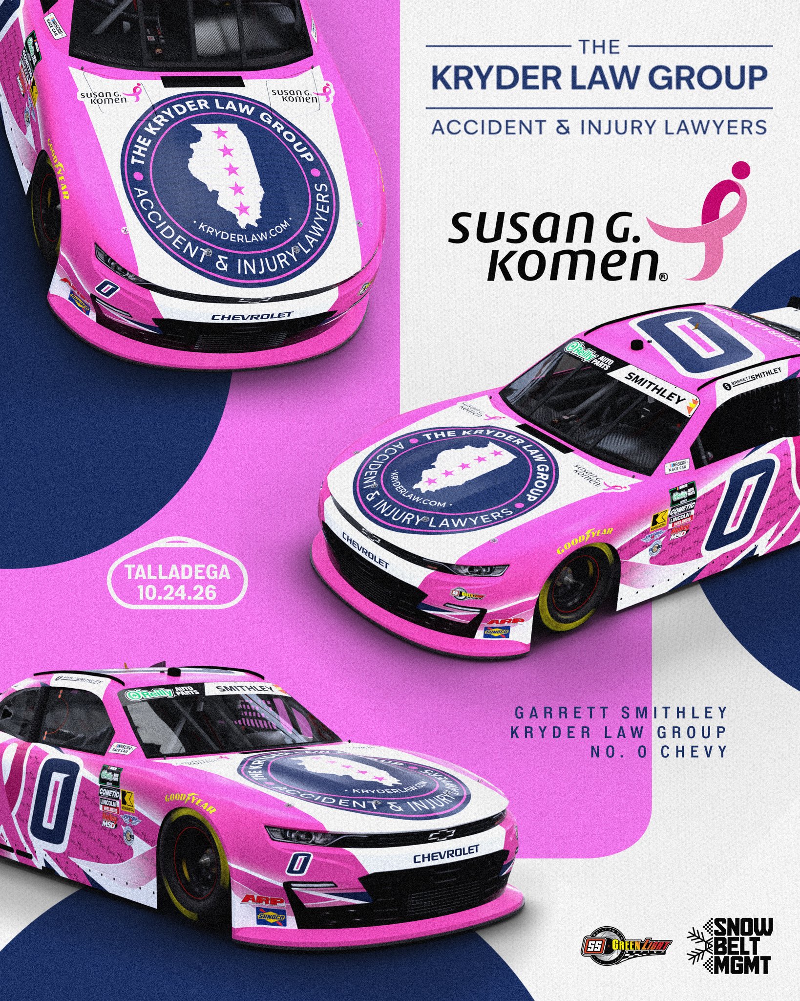Garrett Smithley Talladega Scheme